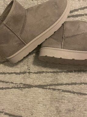 Streetwear Society Men's/womens 10 Suede Short Boots in Taupe